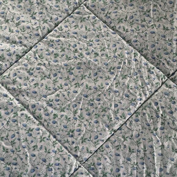 Vintage LAURA ASHLEY BRAMBLE BERRY Queen Reversible Comforter - Picture 6 of 8